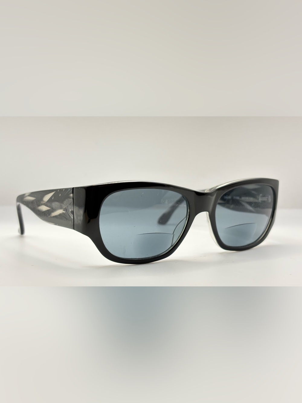 Corinne McCormack Chloe Black Oval Sunglasses Frames Only